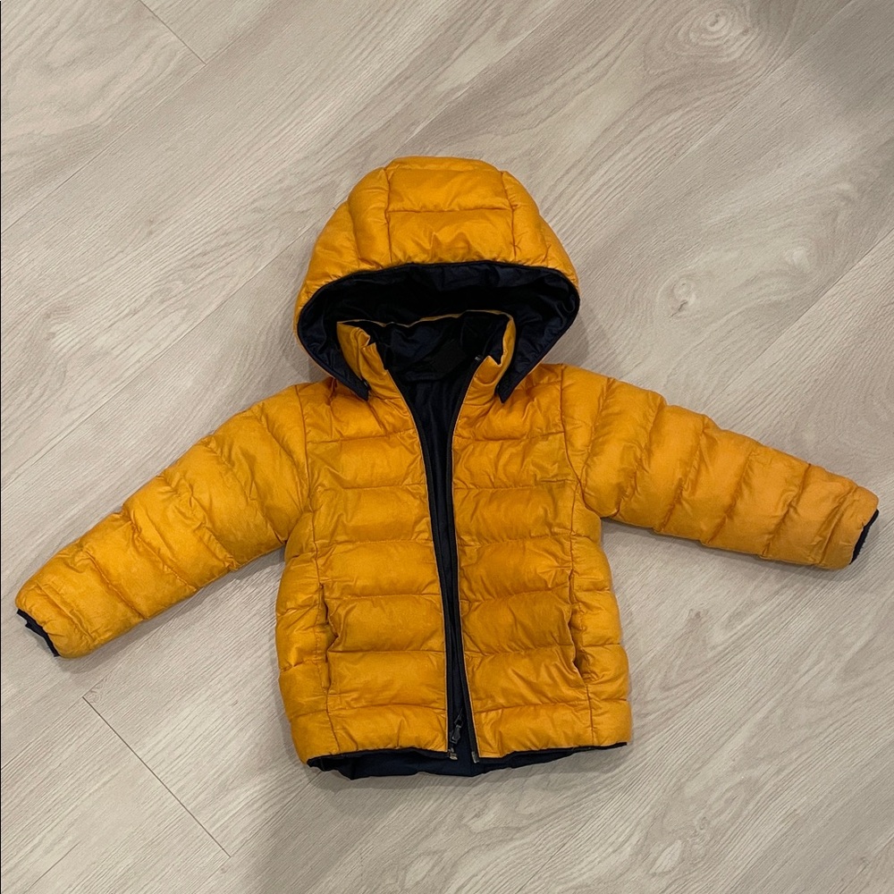 Helly Hansen Orange and Black Puffer Jacket